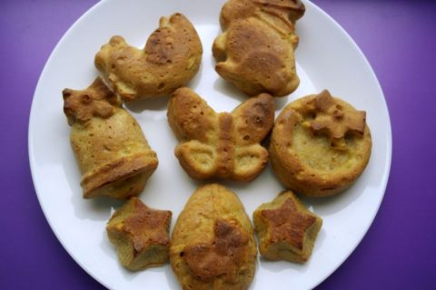 diversificare, biscuim, retete biscuim, retete de briose pentru copii, briose pentru copii, briose fara lactate, briose cu banana si mar